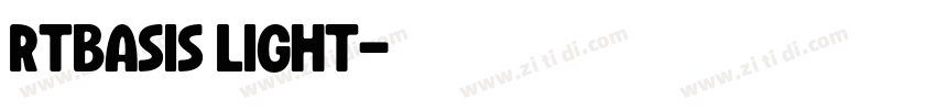 RTBasis Light字体转换